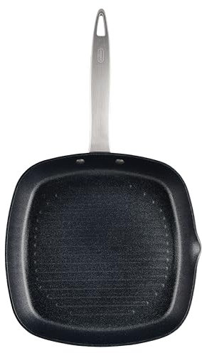 Zyliss Non-Stick Ultimate Pro Ceramic Grill Pan 26cm, Griddle Pan, Long Lasting Recycled Aluminium, Induction Hob Suitable, Oven Safe, PFAS Free, 10 Year Guarantee