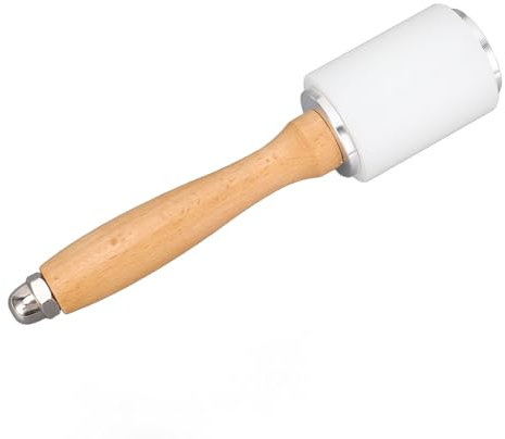 Maillet de Marteau de Sculpture sur Cuir avec Manche en Bois, Maillet de Marteau de Sculpture sur Cuir, Manche en Bois, pour Projets de Maroquinerie, Estampage et Poinçonnage