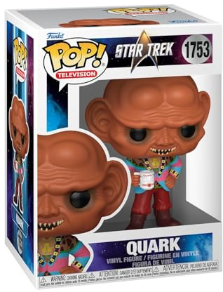 Funko Pop!TV: Star Trek S9 - Quark - Star Trek Deep Space Nine - Collectable Vinyl Figure - Gift Idea - Official Merchandise - Toys for Kids & Adults - TV Fans - Model Figure for Collectors