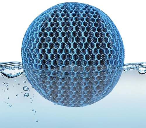Slammabsorber tvättmaskinsrengöring, oljeabsorberande tyg och polyester, absorberar effektivt fett, kräm och skum, för bubbelpooler, pooler och spa, återanvändbara och lätta
