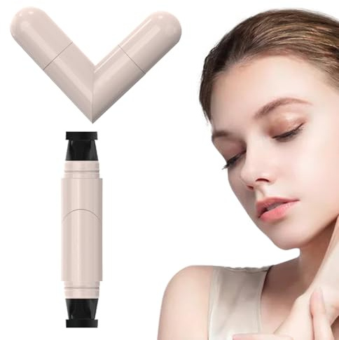 Sello De Delineador De Ojos, Sello Eyeliner, Sellos Delineador Ojos Waterproof Doble Punta, Portátil Y Secado Rápido Eyeliner Stamp, Para Citas, Viajes, Desplazamientos, Bodas (Negro)