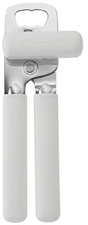 KitchenAid Classic Multifunction Can Opener Porcelain White