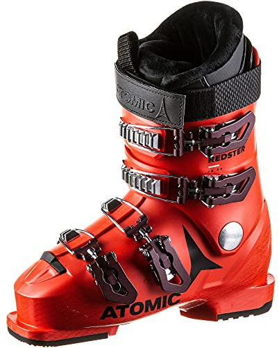 Atomic Redster Jr 60 Red/Blac, Scarponi da sci Unisex bambini, rosso/nero, 34 EU