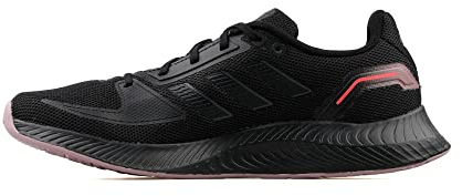 Adidas Damen Run Falcon 2.0 Laufschuhe, Schwarz Core Black Grey Six, 37 1/3 EU