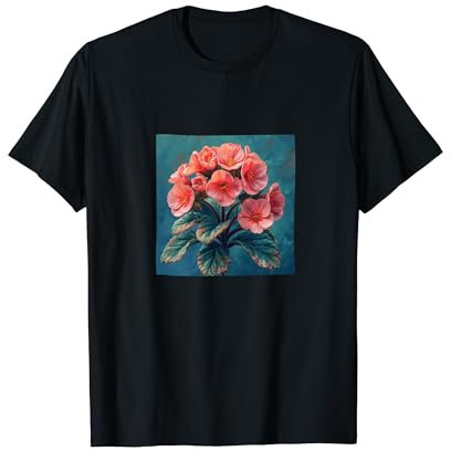 Bergenia Flower Cottagecore Graphic T-Shirt