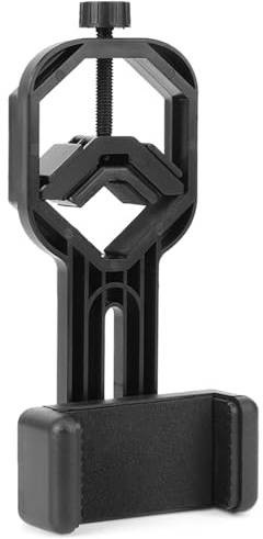 Bonbela Kikare mobiltelefon adapter teleskop 16 × 7 × 4 plast mobiltelefonfästen för kikare astronomiska teleskop stöder telefonadapter