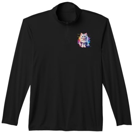 Angora Cat Turkish Angora Cat Kittens Angora Performance Quarter-Zip Top