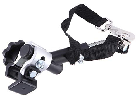 WINOMO Gancio di traino universale per bicicletta, in lega di alluminio, per rimorchio sinistro