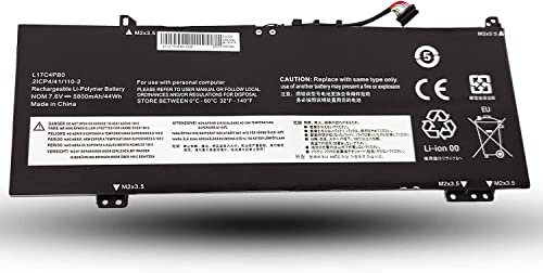 FengWings L17C4PB0 L17M4PB0 batteri 7,6 V 5800 mAh, L17C4PB0 L17M4PB0 L17C4PB0, kompatibel med bärbar dator Lenovo Air 14 Yoga 530-14ARR 530-14IKB Flex 6-14ARR-81HA Flex 6-14IKB/IdeaPad 530S 530S