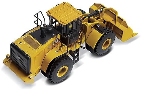 Diecast Masters 1:50 Caterpillar 966GC Wheel Loader | High Line Series Cat Trucks & Construction Equipment | 1:50 Scale Model Diecast Collectible Model 85682