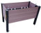 NATIV Exklusives Hochbeet mit integriertem und patentiertem Bewässerungssystem | Kräuterbeet mit Pflanzkasten 114 x 60 cm | Gemüsebeet aus WPC | Blumenkasten rollbar | Pflanzbeet Siena