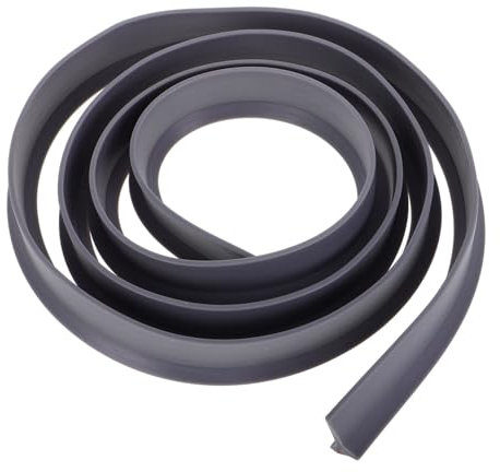 UTHCLO Tira Curva De Retención De Agua para Ducha Bañera Fregadero De Cocina Protector contra Salpicaduras para Separación De Humedad y Sequedad Baño