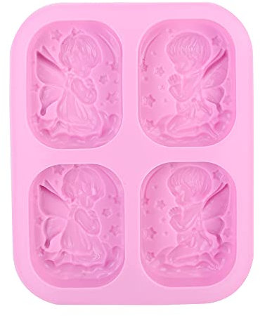 goodstumbler Calco di Silicone Premium Stampo 4 Griglie Ad Angolo PaDELLe di Muffin Silicone per Cottura, Strumento di Torta Fai da Te Versatile, Cucina per la Casa Essenziale