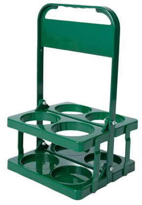 Panier à bière portable pour 4 bouteilles avec fonction de pliage rapide, idéal pour les pique-niques, le camping et les réunions de famille. Support pliable pour boissons