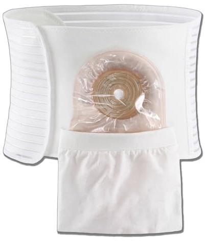 Bukstomiband, Justerbart Stomiband, Stomiband för Stomi-/Urostomipåsar Efter Operation(X-Large)