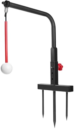 Golfswingre, Guider Uppriktning, 1 Stycke, Professionell Bollre, Justerbar Höjdhjälp För Övningsslag, Enkel Installation, För Utomhusbruk