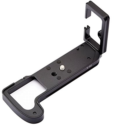 FUGASUN X-H1 XH1 L Platte handgriff, X-H1 XH1 L Halterung Griff mit 1/4-Zoll-Schraube Passend für FUJIFILM X-H1 XH1