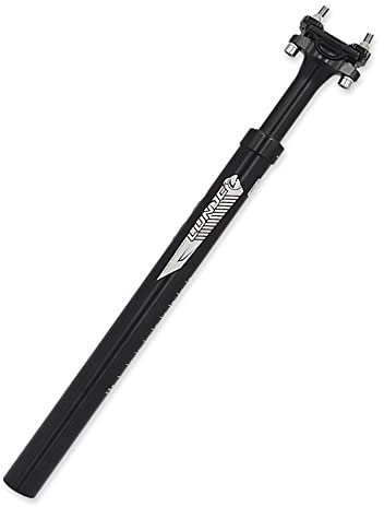 ThinkTop 400mm Bike Seat Post φ27.2 28.6 30.9 31.6mm Suspension Seatpost for Bicycle Shock Absorption 5cm High Stiffness AL6061 Aluminum Alloy Suitable for MTB Road Mountain Bike
