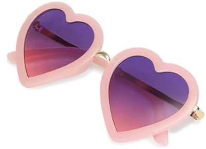 SUNNEE Kids Sunglasses with Glasses Strap for Boys Girls Toddler and Children (Pink)