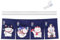 CoolChange Rideau de Porte Japonais 85 x 30 cm (Bleu, 85 x 30 cm, Maneki Neko)