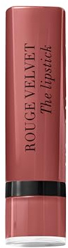 BOURJOIS - Rouge À Lèvres Rouge Velvet The Lipstick 49 MACA'ROSE - Ultra Pigmenté - Fini Mat Intense - Longue Tenue 24H - Applicateur Précis - Sensation Lèvres Nues