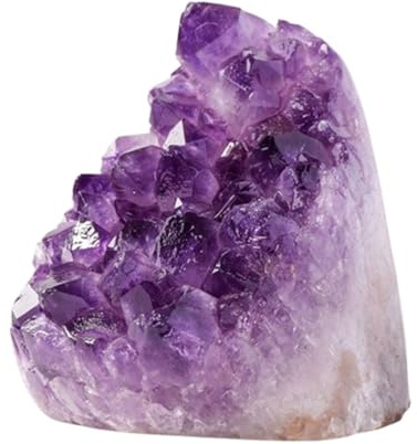 KCDFDVJFBM Crystal Amethyst Cave Cluster Raw Stone Office Home Decoration,100~200g