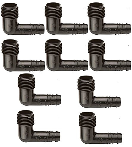 Rain Bird Elbow 1/2 with hose holder for hose Pack of 10 PCS