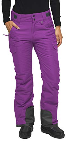 Arctix Pantalones Cargo aislados para Deportes de Nieve para Mujer, Amatista, 2X (20W-22W) Regular