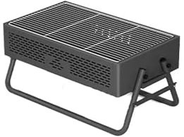 SDA287MZ Picknickgrill Kleiner zusammenklappbarer Grillständer for den Haushalt, tragbarer Picknick-Herd for den Außenbereich Tragbarer Grill