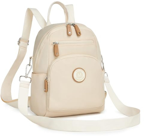 Miss Lulu Mochila pequeña para mujer Mini mochila urbana Mochila de viaje Mochila impermeable Casual Mochila para el día a día Bolso bandolera Multiusos Bolso bandolera para el trabajo, los estudios,