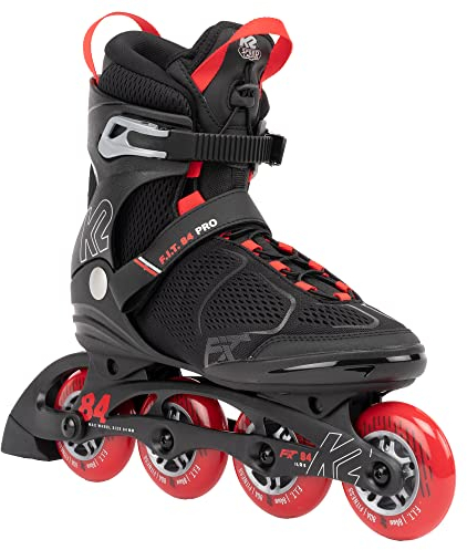 K2 Skates Herren Inline Skates F.I.T. 84 PRO, Black - red, 30G0515.1.1.105