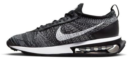Nike Air Max Flyknit Racer Herren Running Trainers DJ6106 Sneakers Schuhe (UK 7.5 US 8.5 EU 42, Black White 001)