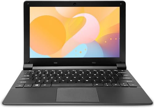 iSTYLE Laptop 11.6'' Windows 10 Ultra-Thin Notebook, Intel Quad Core 1.8Ghz, 4GB RAM, 64GB eMMC, Support 1TB SD Card Expansion (Black- 1 Year Office 365)