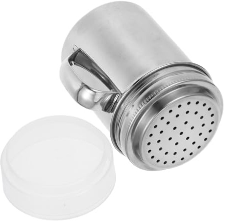 DINHEAROM 1pièce Shaker à Acier Avec Poignée à Sel Et Farine Pour Cuisine Pour Matcha Café Et Pâtisserie