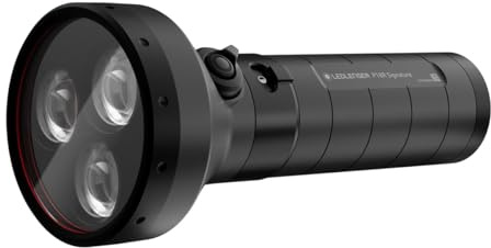 Ledlenser P18R Signature Lampe torche rechargeable 7000lm, 630m, IP68, 45h