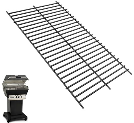BBQ-PLUS B101061 Briquette Rack Replacement for Broilmaster P3, D3, G3, T3, Briquette Grill Grate Part for Broilmaster D3BL (2003), D3BL-1, P3BL (2002), P3BL (2003), P3BL-1, P3BLN-1, Porcelain Steel