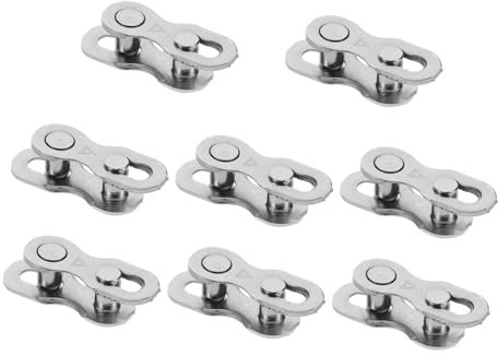 TOYANDONA 8 Paires Chaîne De Vélo Maillons De Chaîne De Vélo Boucle à Libération Rapide Outils D'entretien De Caravane Partie Cyclisme Pièces Pour Vélos Acier