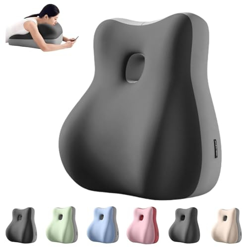 Cojín de glúteos para parejas, cojín de glúteos para mujeres embarazadas, diseño resistente, ideal para sentarse y acostarse, almohada de cuña de espuma viscoelástica, se recupera después del impacto