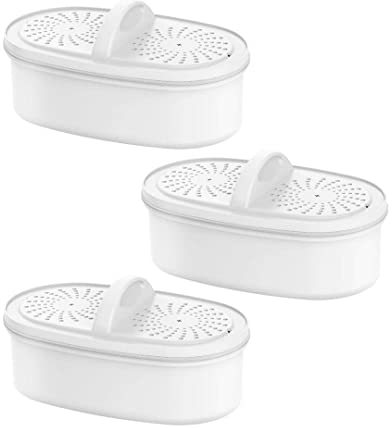 [Original] Waterdrop WD-PF-01A Plus Water Filter Cartridges, Replacement Filter for Waterdrop Water Filter Dispenser WD-WFD-40, NSF Certified, Last Up to 2 Months (Pack of 3)