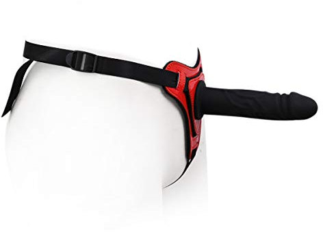 Strap On dilodo con fibbia per coppie, con dildo anale, cintura di castità da donna con dildo anale