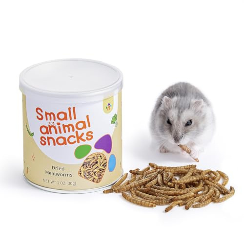 Niteangel Small Animal Snack & Treats - Small Critter Natural Treat for Dwarf Syrian Hamsters Gerbils Mice Sugar Glider Hedgehogs Chickens Birds