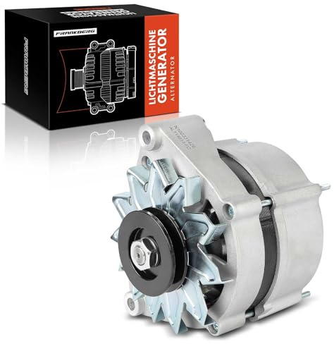 Frankberg Alternador con Polea de Rueda Libre Gasolina Compatible con Serie 3 cabrio E30 2.0L Serie 3 cabrio E30 2.5L Z1 R.o.a.d.s.t.e.r 2.5L Serie 3 E30 1.8L Serie 5 E28 2.0L Replace# 14813N