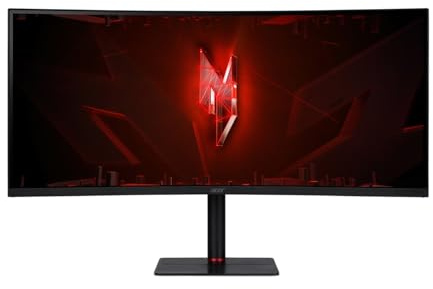 acer Nitro XV5 XV345CUR V3 computer monitor 86.4 cm (34) 3440 x 1440 pixels UltraWide Quad HD LED Black