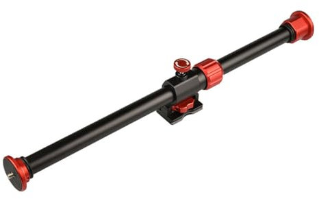 KIXZSAZ Trípode de cámara con Barra Lateral Horizontal, Soporte multiángulo, Soporte Cruzado Ajustable con para Sistema de Bloqueo, Accesorios de Soporte