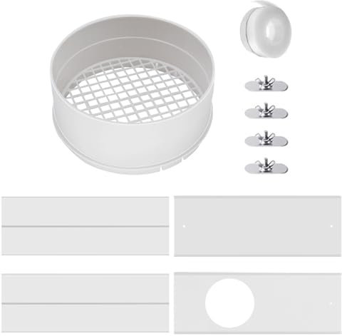Kit di ventilazione per asciugatrice per interni, Kit finestra di ventilazione asciugatrice - Tubo flessibile per tubi di scarico | Parti di ventilazione 'asciugatrice, accessori 'asciugat