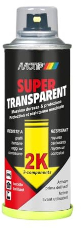 Motodak Smalto 2 K MOTIP Spray Super Trasparente