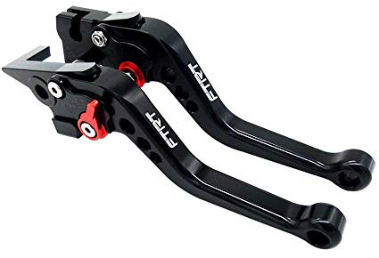 FTRT Adjustable Brake Clutch Levers Compatible with GSXR750 GSXR600 2006-2010, GSXR1000 2005-2006, GSX R600 R750 R1000,Black