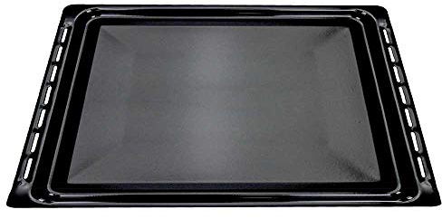 Bandeja de Horno Compatible con Teka - Medidas 462x368x24 mm Repuesto Original de Calidad 82405901/82409601