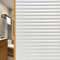 Cinbee Fensterfolie Selbsthaftend Blickdicht 120x200 cm, Sichtschutzfolie Fenster Streifen, 3D Fensterfolien Muster, Selbstklebende Scheibenfolie Fenster