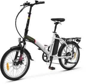 Argento Unisex – Erwachsene Piuma E-Fahrrad, Silber, Einer Größe